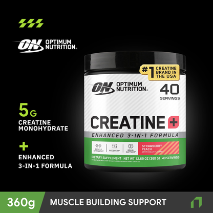 ON Micronized Creatine Monohydrate Plus Powder, 360g