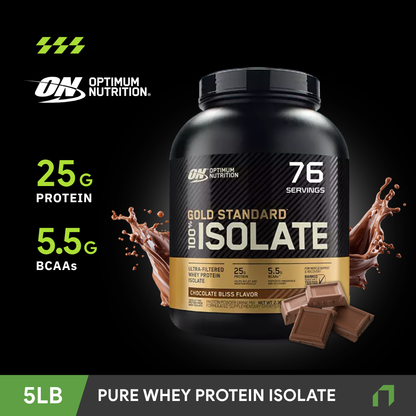 ON Gold Standard Isolate Protein, 5 LBs